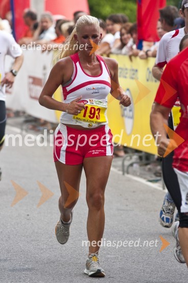 Tina Lah, Playboyevo dekle leta 20051. Mali blejski maraton