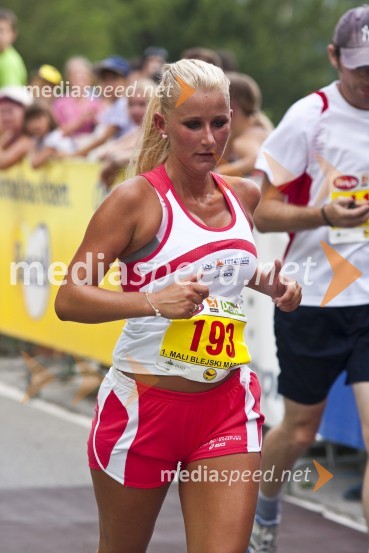 Tina Lah, Playboyevo dekle leta 20051. Mali blejski maraton