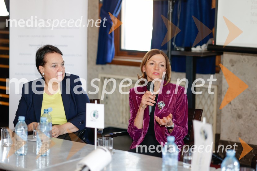  ... ; dr. Maja Zalaznik, nekdanja ministrica za izobraževanje, znanost in športVloga žensk v diplomaciji, gospodarstvu, kulturi in športu: prihodnost enakih priložnosti, okrogla miza