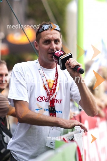 Rok Tamše, povezovalec dogajanja1. Mali blejski maraton