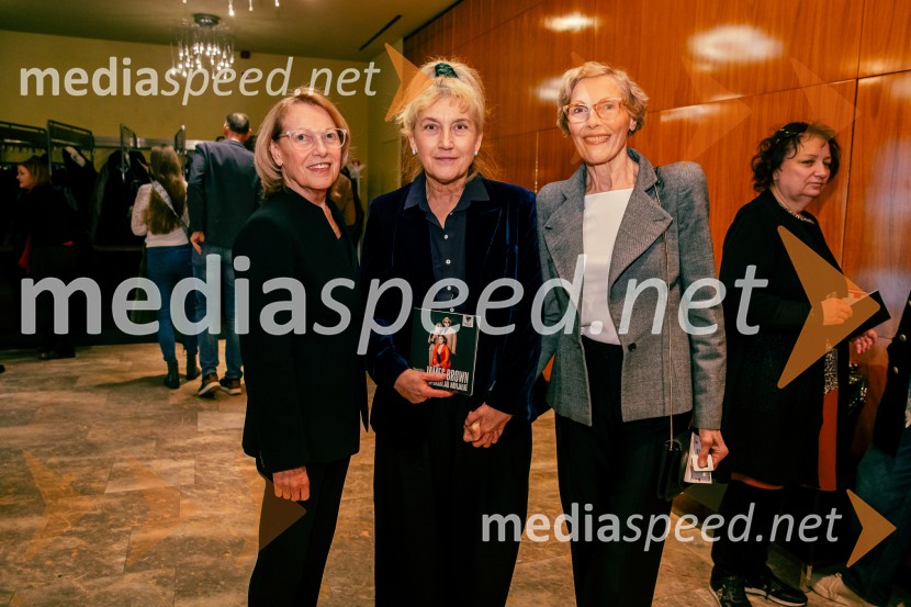  ... ;  Barbara Hieng Samobor, direktorica in umetniška vodja MGL; prof dr. Marija Pfeifer, endokrinologinjaJames Brown je uporabljal navijalke, premiera drame v MGL