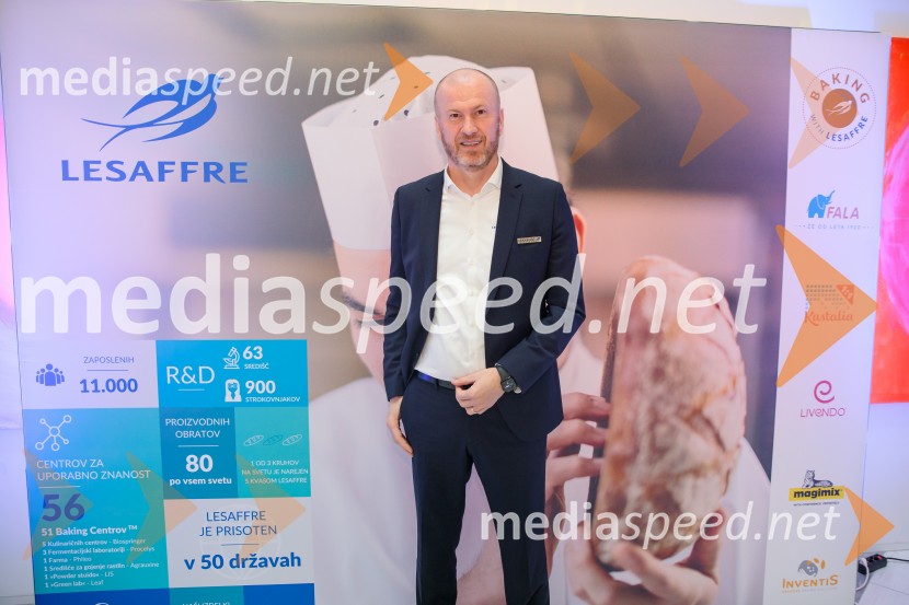  Zoran Mabić, generalni direktor Lesaffre Adriatic in Lesaffre SlovenijaOtvoritev novih poslovnih prostorov podjetja Lesaffre Slovenija
