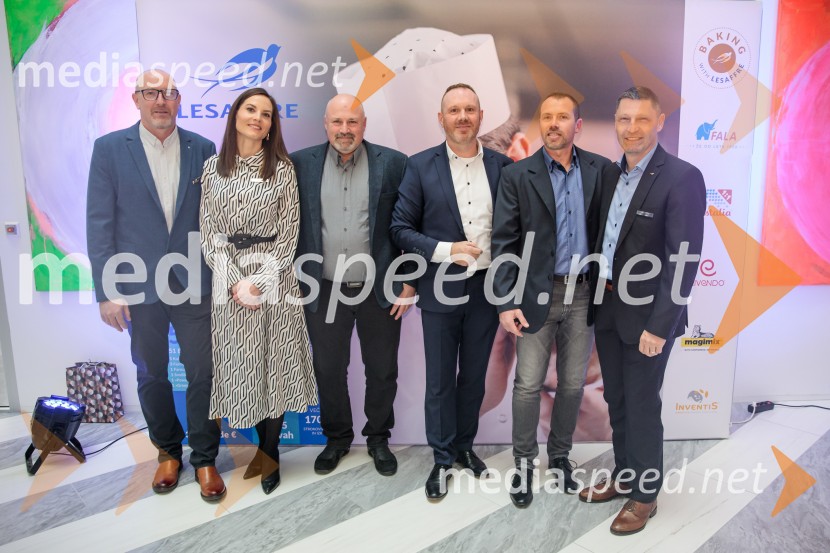  ... ;  Neža Jus, vodja marketinga, Lesaffre Slovenija;  ... ;  Marko Pulko, direktor, Lesaffre Slovenija;  ... ;  ... Otvoritev novih poslovnih prostorov podjetja Lesaffre Slovenija