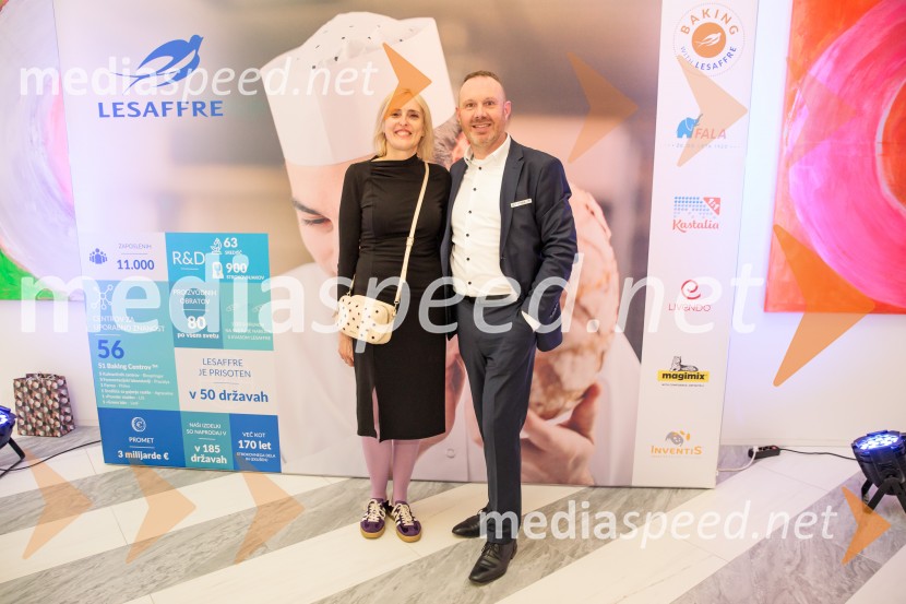  Irena Pavčič, direktorica, IPPR;  Marko Pulko, direktor, Lesaffre SlovenijaOtvoritev novih poslovnih prostorov podjetja Lesaffre Slovenija