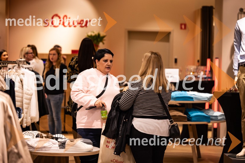 Otvoritev s.Oliver trgovine v Supernovi Ptuj