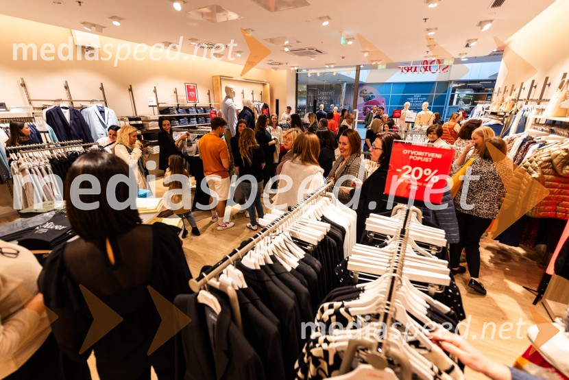 Otvoritev s.Oliver trgovine v Supernovi Ptuj