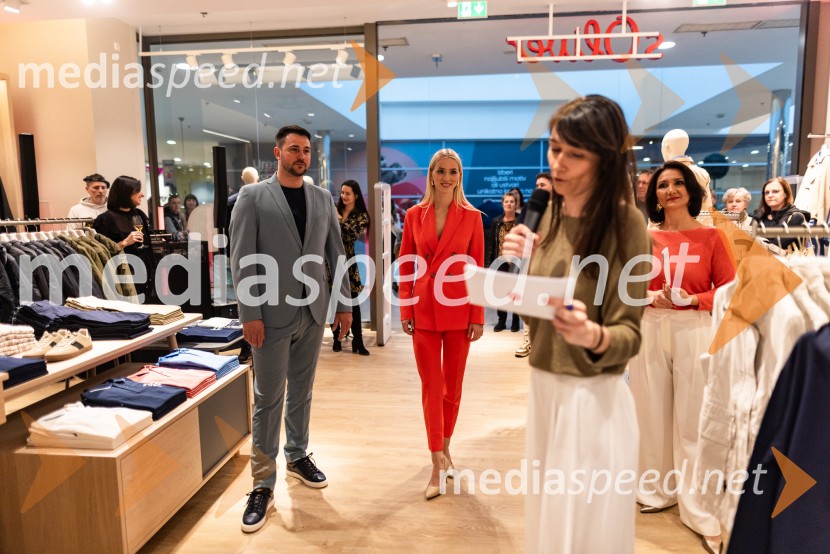  Tomi Gomilšek, podjetnik in glasbenik;  Alida Tomanič, športnica in Miss Slovenije 2024;  Špela  Stropnik, marketing, s.OliverOtvoritev s.Oliver trgovine v Supernovi Ptuj