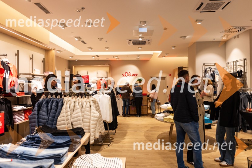 Otvoritev s.Oliver trgovine v Supernovi Ptuj