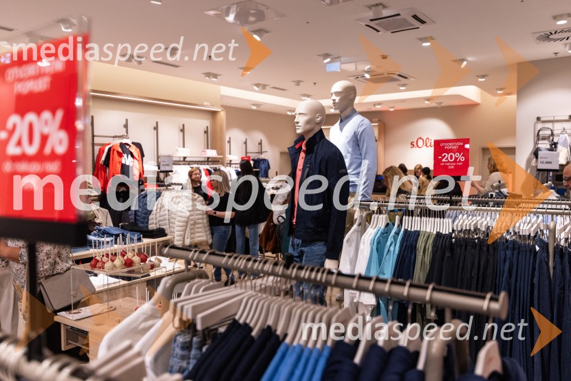 Otvoritev s.Oliver trgovine v Supernovi Ptuj