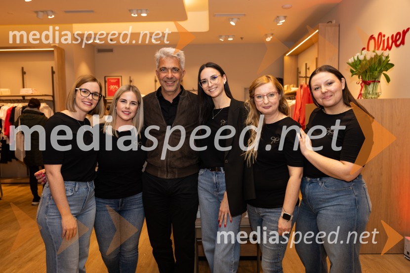  ... ;  ... ;  Marko Arsenovič, managing director, s.Oliver Slovenia & Croatia;  ... ;  ... ;  ... Otvoritev s.Oliver trgovine v Supernovi Ptuj