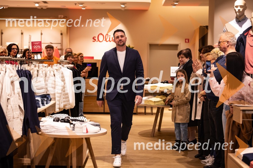  Tomi Gomilšek, podjetnik in glasbenikOtvoritev s.Oliver trgovine v Supernovi Ptuj