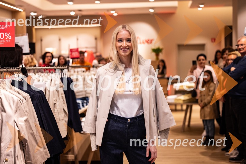  Alida Tomanič, športnica in Miss Slovenije 2024Otvoritev s.Oliver trgovine v Supernovi Ptuj