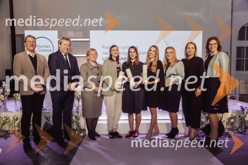 L'oreal-Unesco Za ženske v znanosti 2025, podelitev priznanj