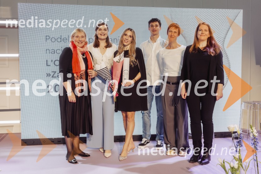 L'oreal-Unesco Za ženske v znanosti 2025, podelitev priznanj