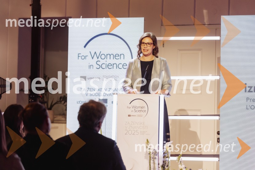 L'oreal-Unesco Za ženske v znanosti 2025, podelitev priznanj