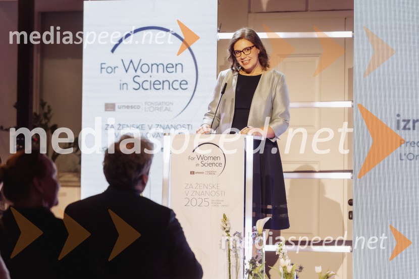 L'oreal-Unesco Za ženske v znanosti 2025, podelitev priznanj