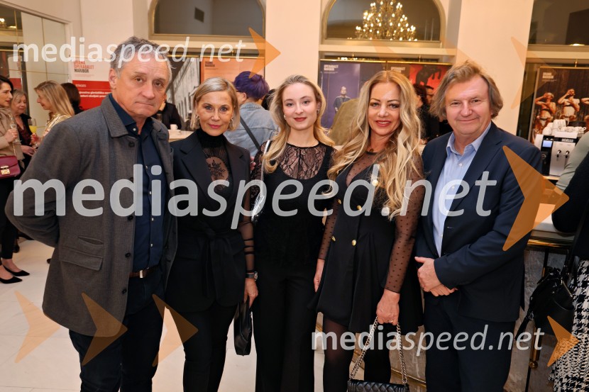 prof. dr. Dušan  Lesjak, univerzitetni profesor;  Ines Bukovič, notarka;  ... ;  Maša Podkonjak Korošec, odvetnica;  Dušan Korošec, odvetnikCluster, premiera svetovne koreografske uspešnice Edwarda Cluga, SNG Maribor