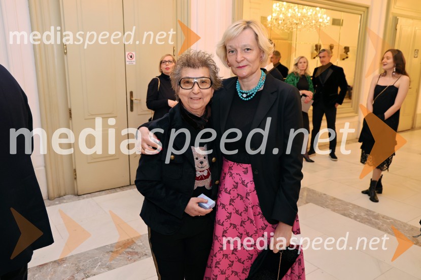  Dragica Petrovič, režiserka in producentka;  Mira Osvald, solastnica, slaščičarna IlichCluster, premiera svetovne koreografske uspešnice Edwarda Cluga, SNG Maribor