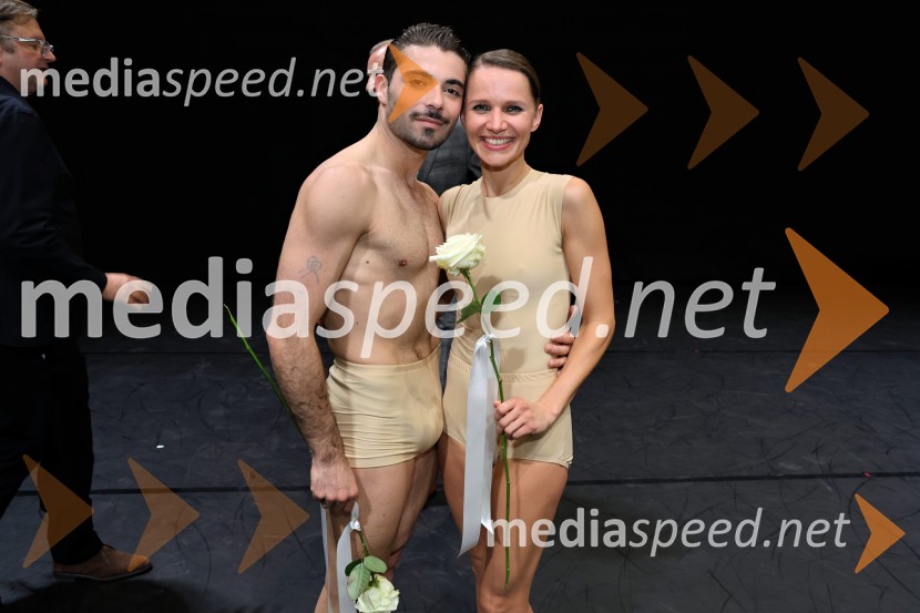  Daniel Domenech, baletni plesalec;  Tijuana Križman Hudernik, baletna solistkaCluster, premiera svetovne koreografske uspešnice Edwarda Cluga, SNG Maribor