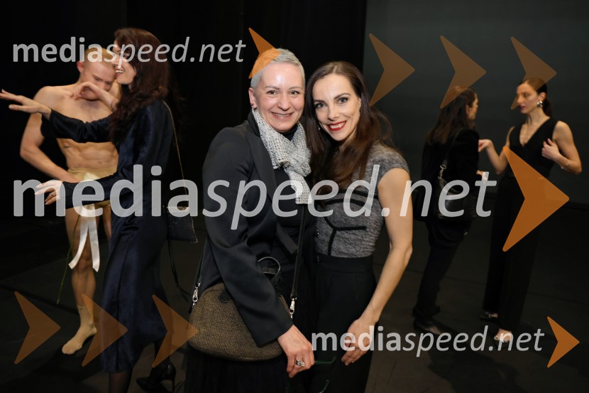  Alenka Ribič, baletna mojstrica;  Catarina de Meneses, baletna solistkaCluster, premiera svetovne koreografske uspešnice Edwarda Cluga, SNG Maribor