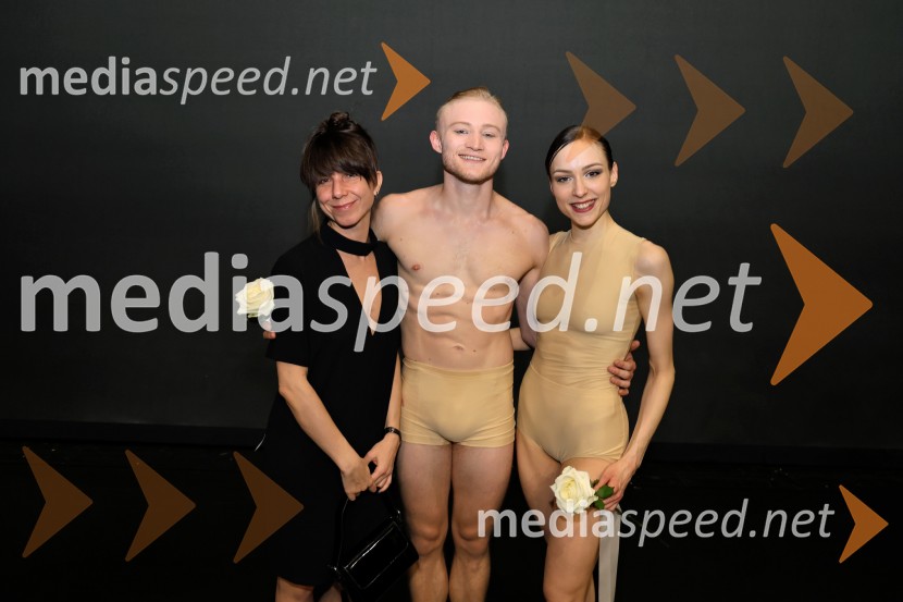  ... ;  Christopher Thompson, baletni plesalec;  Monja Obrul, baletna plesalkaCluster, premiera svetovne koreografske uspešnice Edwarda Cluga, SNG Maribor
