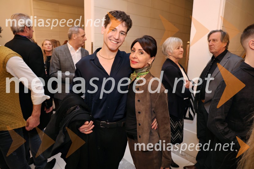  Aleksandar Trenevski, baletni plesalec;  Irena Pasarić, Balet ZagrebCluster, premiera svetovne koreografske uspešnice Edwarda Cluga, SNG Maribor