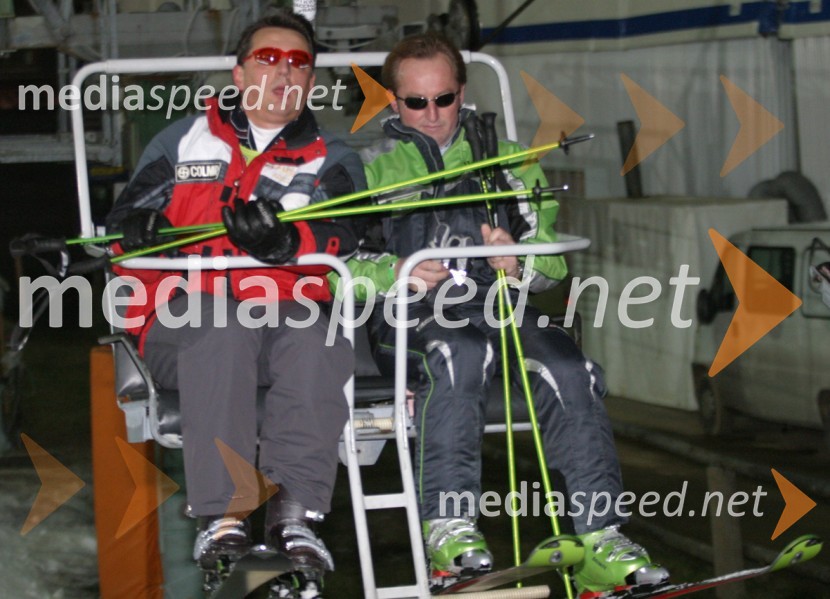 Mag. Tone Rop in Bojan Križaj, nekdanji smučarLjudje RAZNO