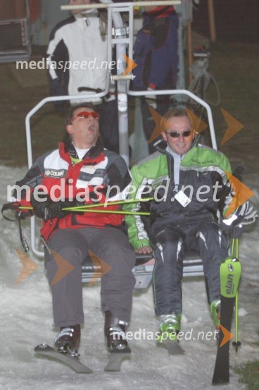 Mag. Tone Rop in Bojan Križaj, nekdanji smučarLjudje RAZNO