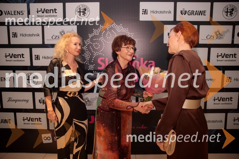  ... ; dr. Tatjana Zorko, kardiologinja; dr. Asta Vrečko, nekdanja ministrica za kulturoSlovenka leta 2024 je Jolanda Grom Ravnikar