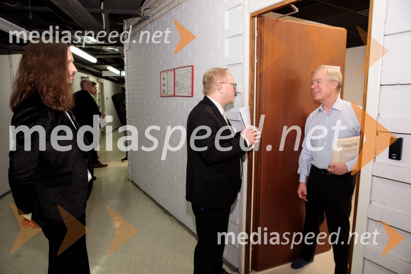  David Robertson, dirigent; mag. Aleš Drenik, vodja programa resne glasbe, opere in balet, Cankarjev domNemški simfonični orkester iz Berlina v Cankarjevem domu