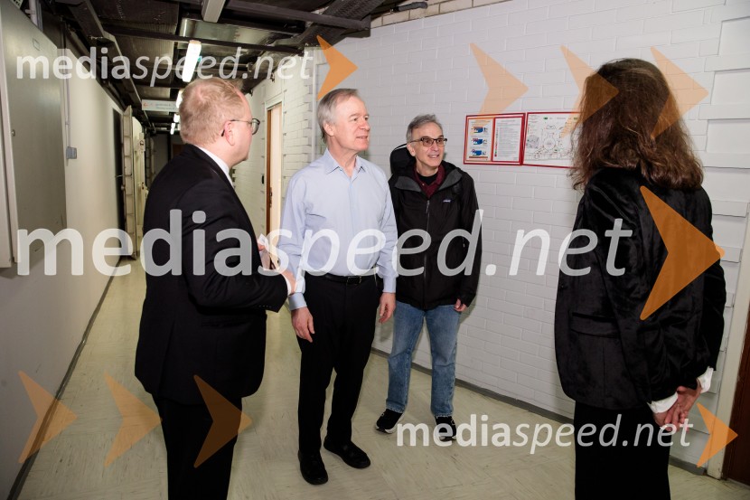 mag. Aleš Drenik, vodja programa resne glasbe, opere in balet, Cankarjev dom;  David Robertson, dirigent;  Gil Shaham, violinist;  Peter Baroš, direktor kulturno-umetniškega programa Cankarjevega domaNemški simfonični orkester iz Berlina v Cankarjevem domu