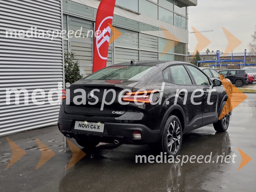 Citroën C4XNova Citroën C4 in C4 X, slovenska predstavitev