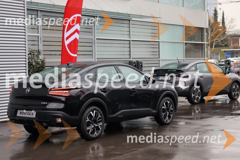 Citroën C4XNova Citroën C4 in C4 X, slovenska predstavitev