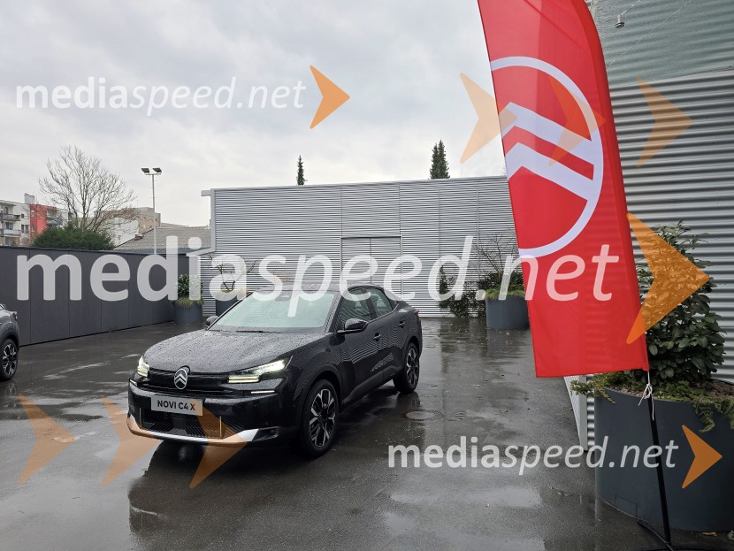 Citroën C4XNova Citroën C4 in C4 X, slovenska predstavitev
