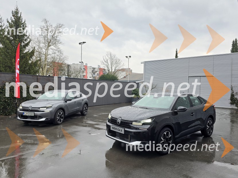 Citroën C4X in Citroën C4XNova Citroën C4 in C4 X, slovenska predstavitev