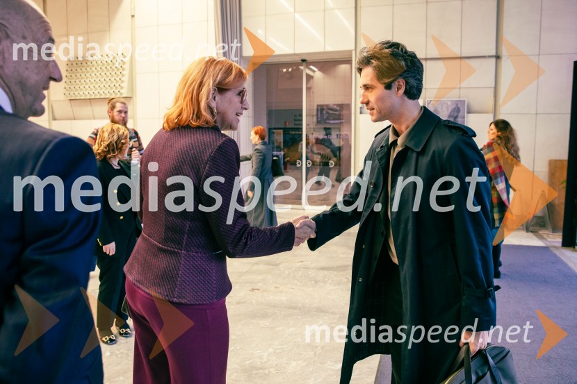  Vesna Nahtigal, generalna direktorica GZS;  Luka Mesec, podpredsednik vlade in minister za delo, družino, socialne zadeve in enake možnostiPodelitev 57. Nagrad GZS za izjemne gospodarske in podjetniške dosežke