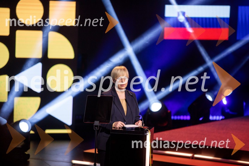 dr. Nataša Pirc Musar, predsednica Republike SlovenijePodelitev 57. Nagrad GZS za izjemne gospodarske in podjetniške dosežke