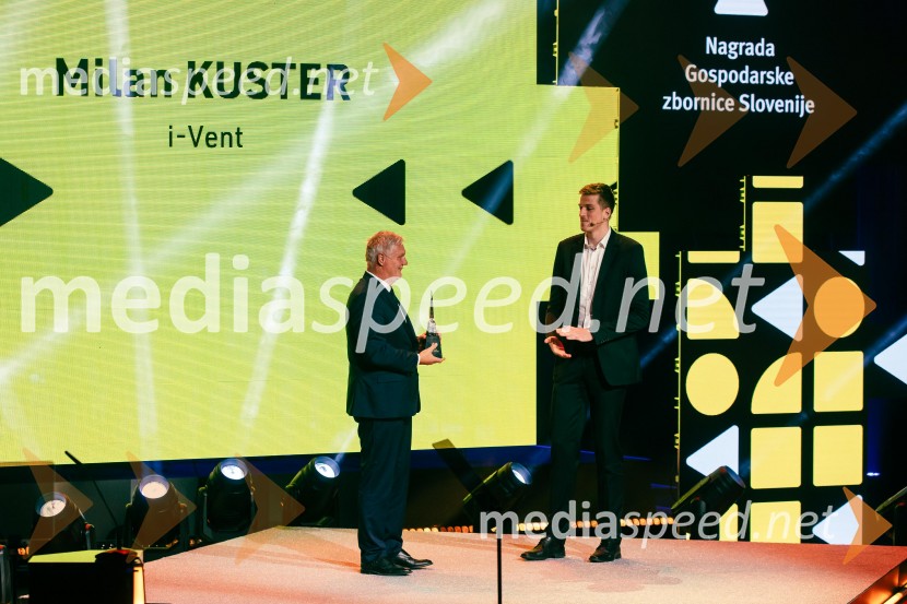  Milan Kuster, I-vent d.o.o.;  ... Podelitev 57. Nagrad GZS za izjemne gospodarske in podjetniške dosežke