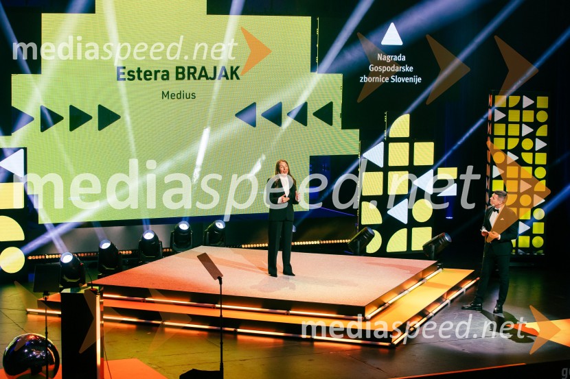  Estera Brajak, MediusPodelitev 57. Nagrad GZS za izjemne gospodarske in podjetniške dosežke