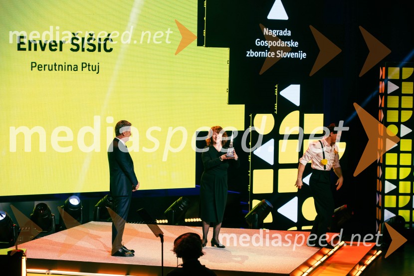  Enver Šišić, direktor skupine Perutnina Ptuj, d.o.o.;  ... Podelitev 57. Nagrad GZS za izjemne gospodarske in podjetniške dosežke