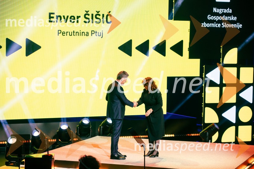  Enver Šišić, direktor skupine Perutnina Ptuj, d.o.o.;  ... Podelitev 57. Nagrad GZS za izjemne gospodarske in podjetniške dosežke