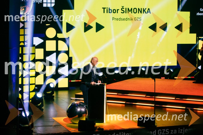 Tibor Šimonka, predsednik Gospodarske zbornice Slovenije Podelitev 57. Nagrad GZS za izjemne gospodarske in podjetniške dosežke