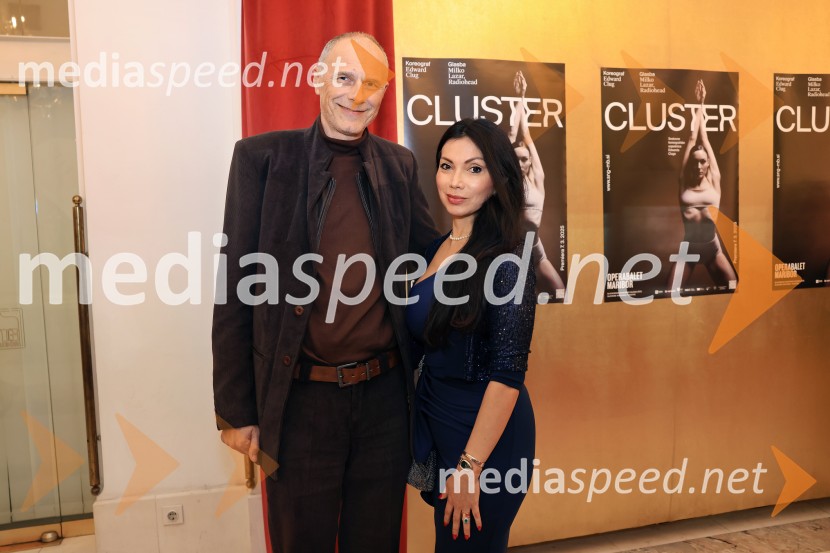 mag. Iztok Seljak, predsednik, Združenje Manager;  Pamela Campoblanco RoyleManagerski kulturni večer