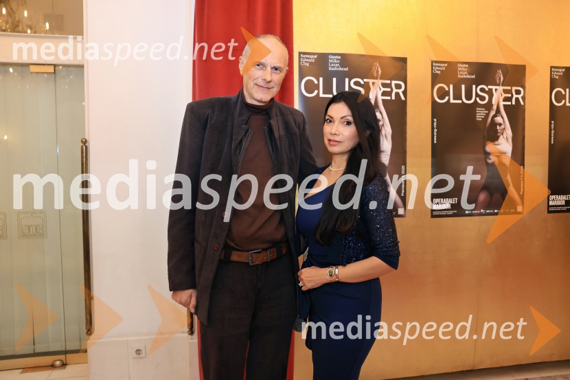 mag. Iztok Seljak, predsednik, Združenje Manager;  Pamela Campoblanco RoyleManagerski kulturni večer