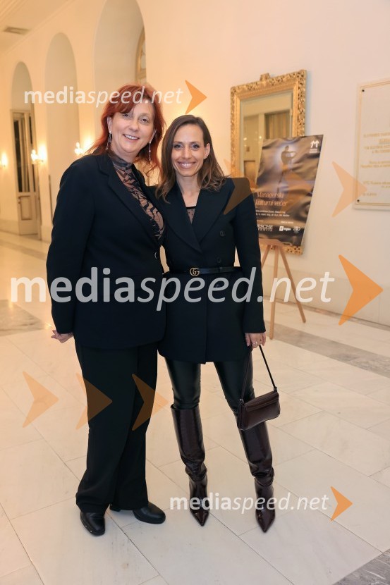  Jerneja  Kamnikar, ustanoviteljica in direktorica Vivo Catering;  Ajda  Tratar, Združenje ManagerManagerski kulturni večer