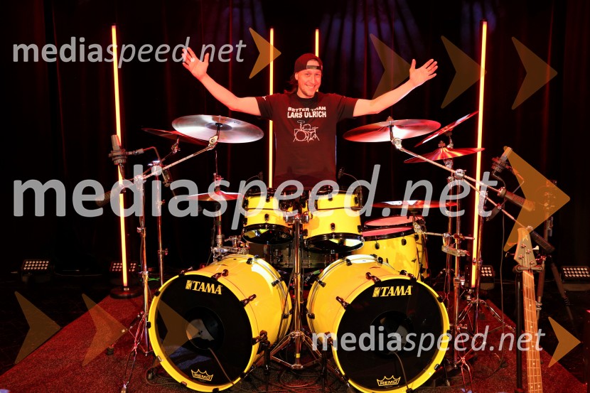  Marko Soršak-Soki, bobnar, skupina Elvis JacksonSokijev dobrodelni masterclass