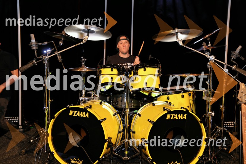  Marko Soršak-Soki, bobnar, skupina Elvis JacksonSokijev dobrodelni masterclass