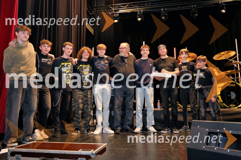  Marko Soršak-Soki, bobnar, skupina Elvis JacksonSokijev dobrodelni masterclass