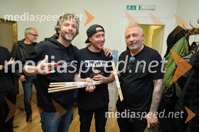  Marko Soršak-Soki, bobnar, skupina Elvis JacksonSokijev dobrodelni masterclass