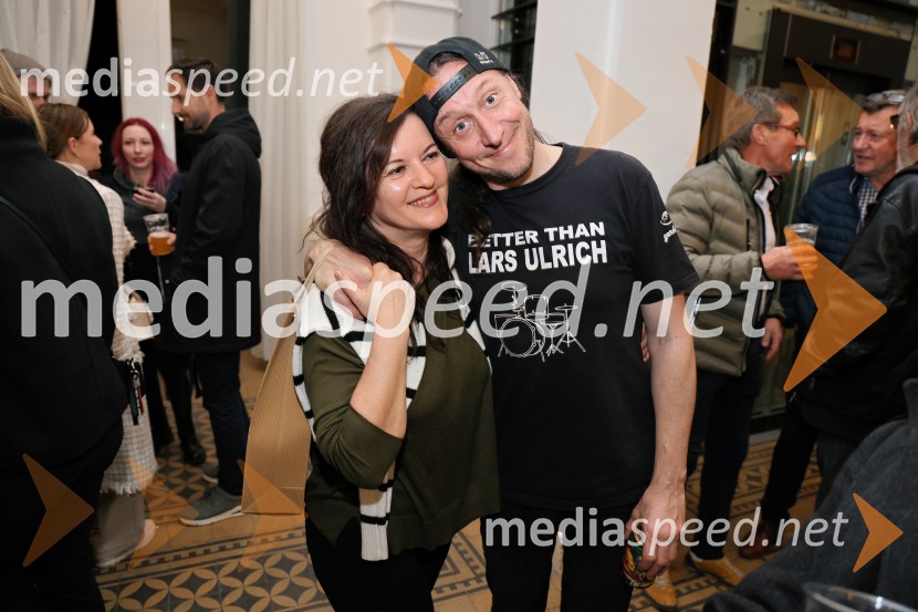  Irena Ferk, operna pevka;  Marko Soršak-Soki, bobnar, skupina Elvis JacksonSokijev dobrodelni masterclass